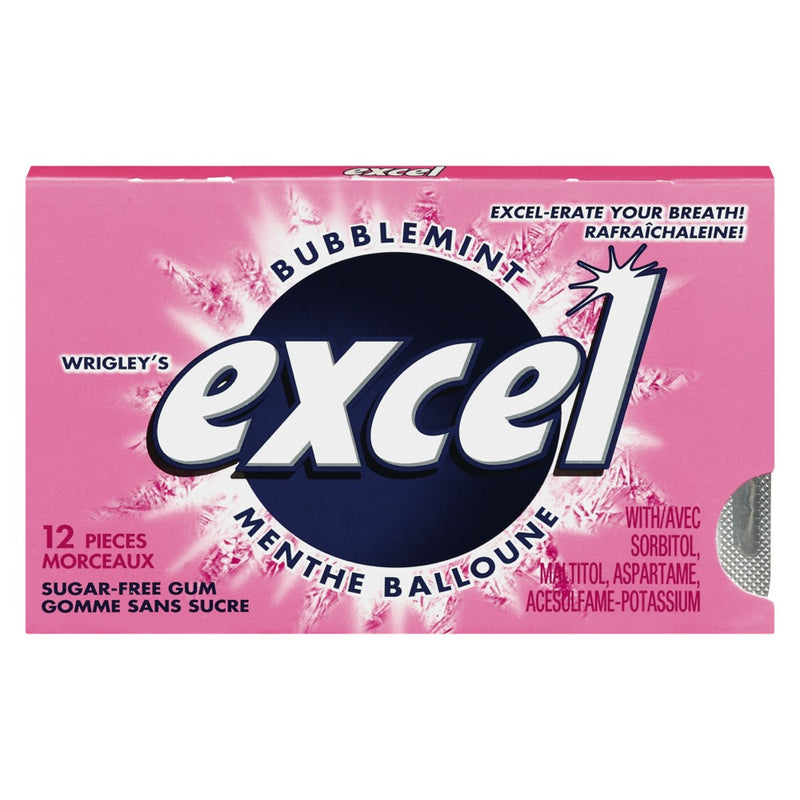 EXCEL GUM BUBBLEMINT [1 PK]