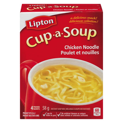 LIPTN CUP SOUP CHICKEN NDLE [4 PK]