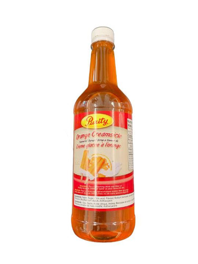 PURITY SYRUP ORANGE CREAMSICLE [750 ml]