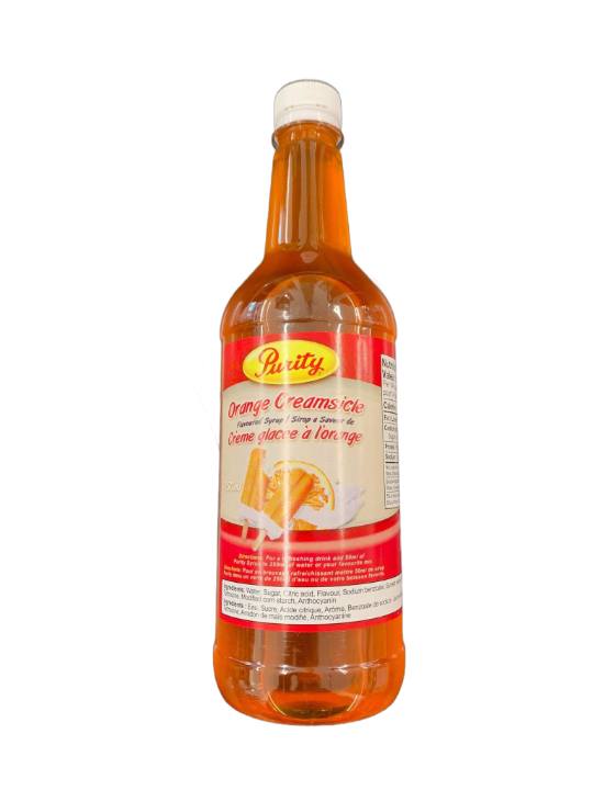 PURITY SYRUP ORANGE CREAMSICLE [750 ml]