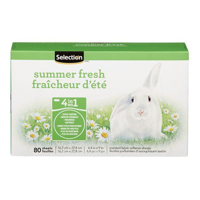 SELECTION SUMMER FRESH SOFTENR [80 CT]