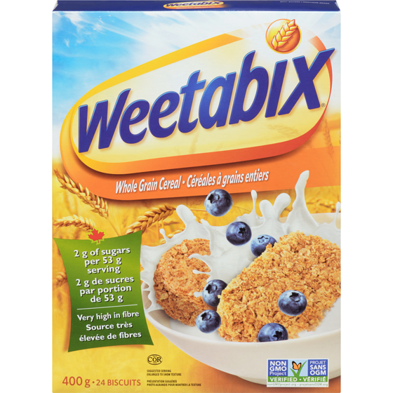 WEETABIX WHOLE WHEAT CEREAL [400 GM]