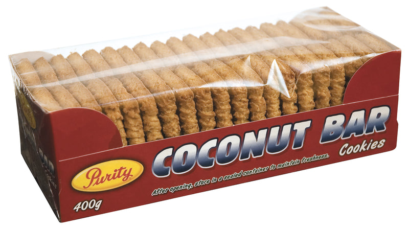 PURITY COCONUT BAR TRAY [400 gm]