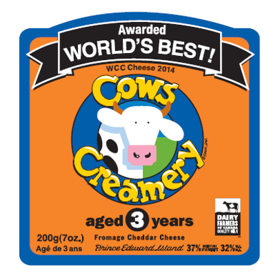 COWS AGED 3 YEAR CHEDDAR [200 g]