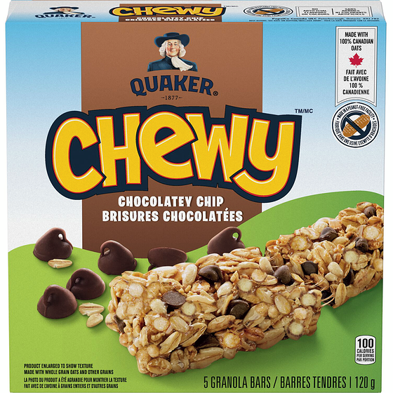 QKR CHEWY GRAN CHOC CHIP [120 GM]