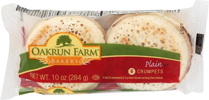OATRUN FARM CRUMPETS PLAIN [284 GM]