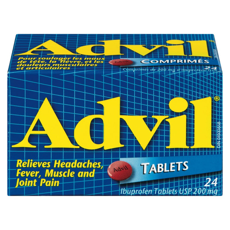ADVIL TABLETS IBUPROFEN [24 PK]