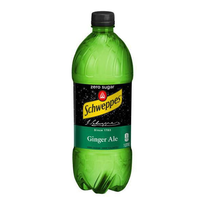 SCHWEPPES GINGERALE ZERO SUGAR [1 LT]