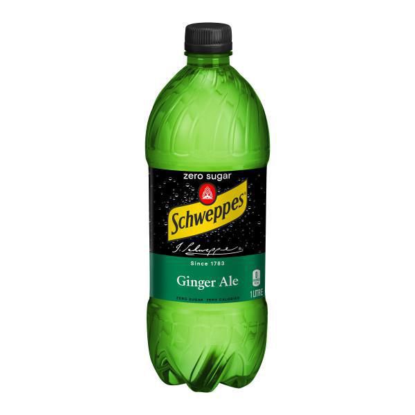 SCHWEPPES GINGERALE ZERO SUGAR [1 LT]