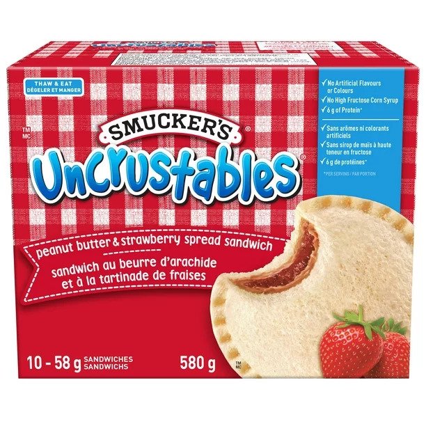UNCRUSTABLES PB & STRAW JAM [232 GM]