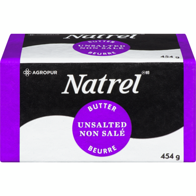 NATREL UNSALTED BUTTER [454 g]