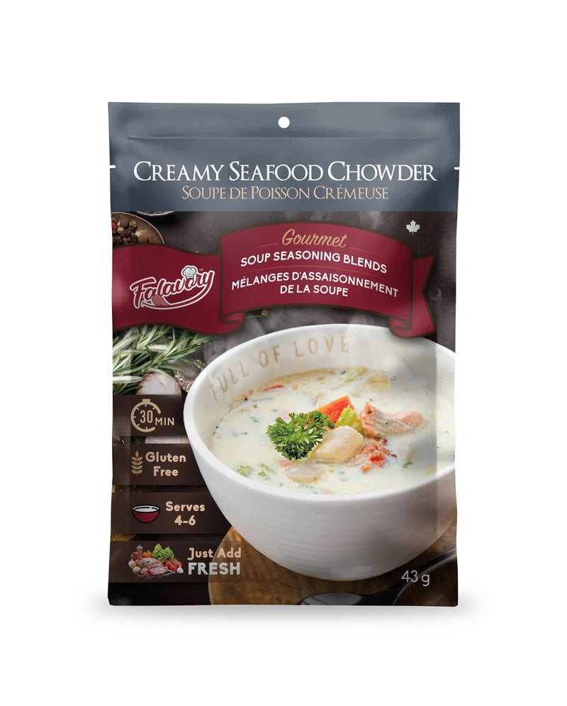 FALAVORY CR SEAFOOD CHOWDER [43 GR]