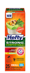 HEFTY COMPOSTABLE BAGS [25 PK]