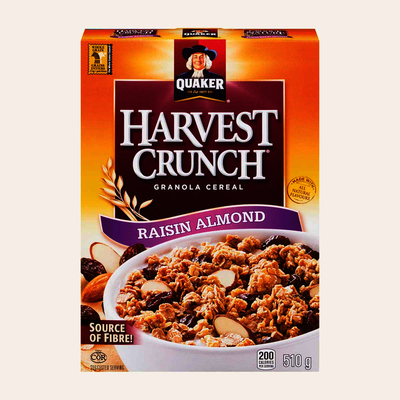 QKR HARVEST CRUNCH RASIN ALM [510 gm]