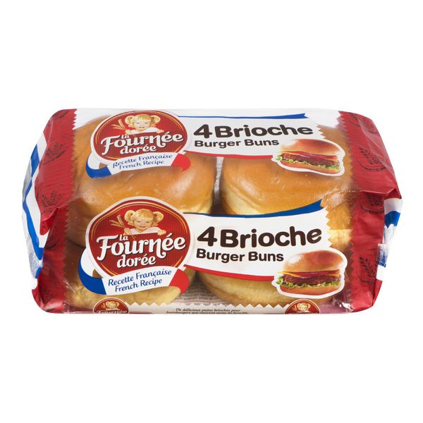 FOURNEE BRIOCHE BURGER BUNS [200 GR]