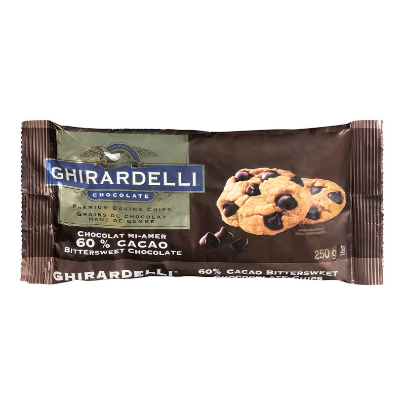 GHIRADELLI BAKE CHIPS-60% COCO [250 g]