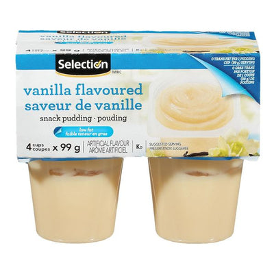 SELECTION VANILLA PUDDING [4 CT]