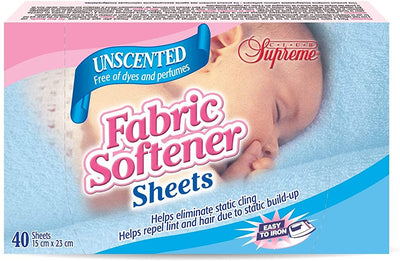CS UNSCENTED DRYER SHEETS [40 PK]