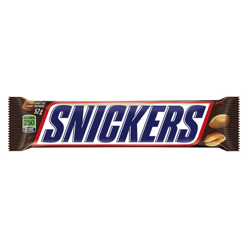 SNICKERS SINGLE CHOC BAR [52 GM]