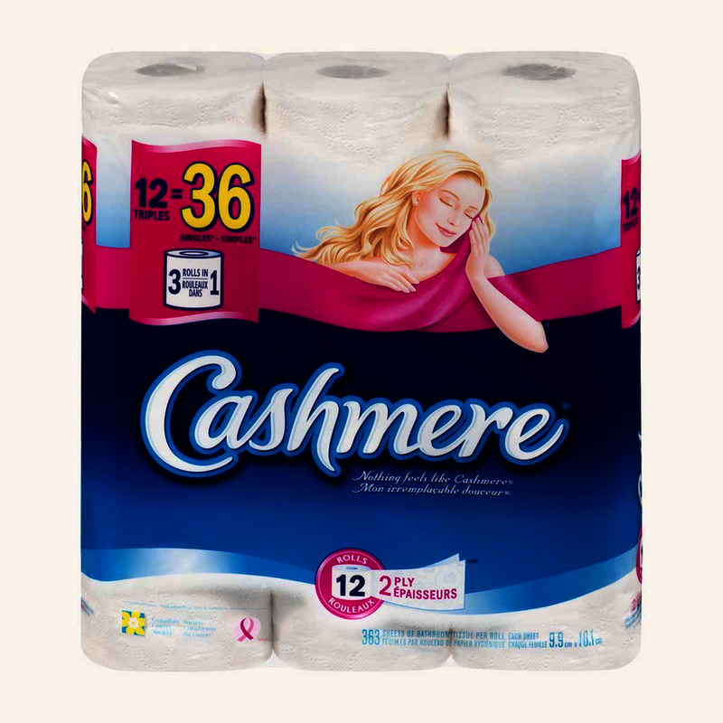 CASHMERE TRIPLE RL BATH TISSUE [12 RL]
