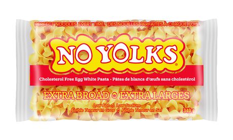 NO YOLK X BROAD EGG NOODLES [340 GR]