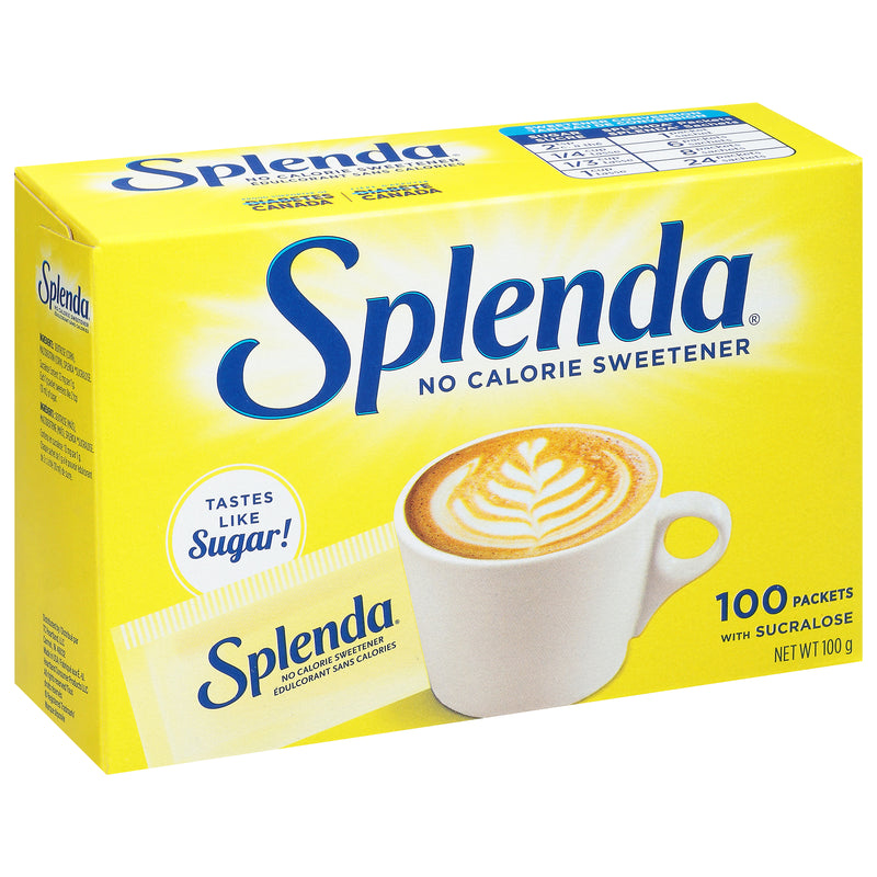 SPLENDA L/CAL SWEETER PACKET [100 CT]