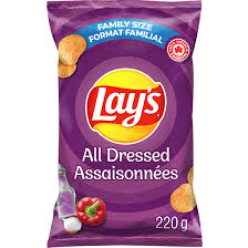 LAYS ALL DRESSED CHIPS [220 GR] - 2 for $8.50
