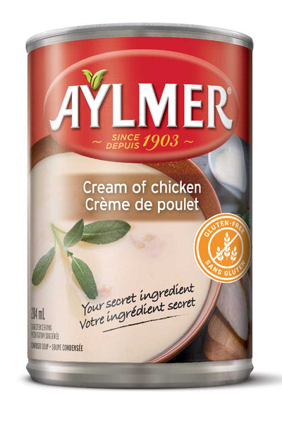 AYLMER CRM OF CHICKEN COND [284 ml] - 4 for $5.00