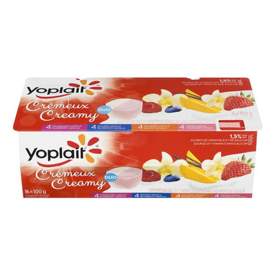 Yoplait Creamy, 16 ct