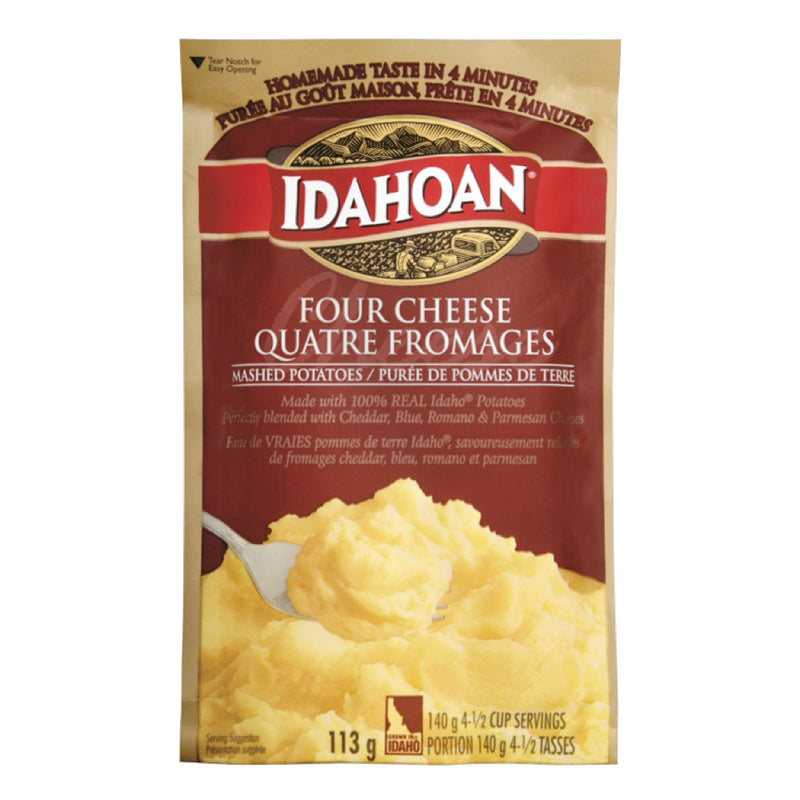 IDAHO POTATOES 4 CHEESE [113 GM]