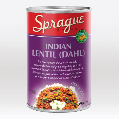 SPRAGUE INDIAN LENTILS [398 ml]