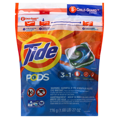 TIDE PODS HE 3 IN 1 [31 CT]