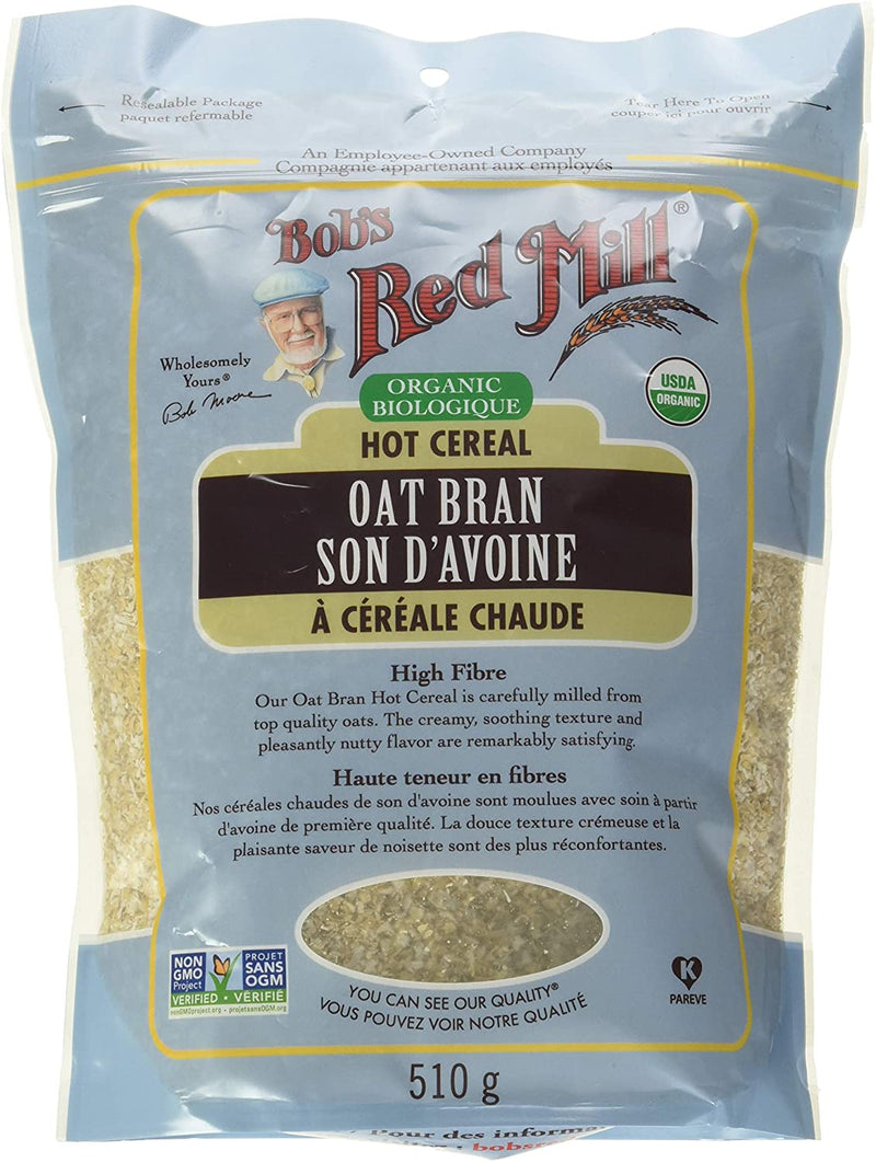 BOBS ORG OAT BRAN HOT CEREAL [510 GM]