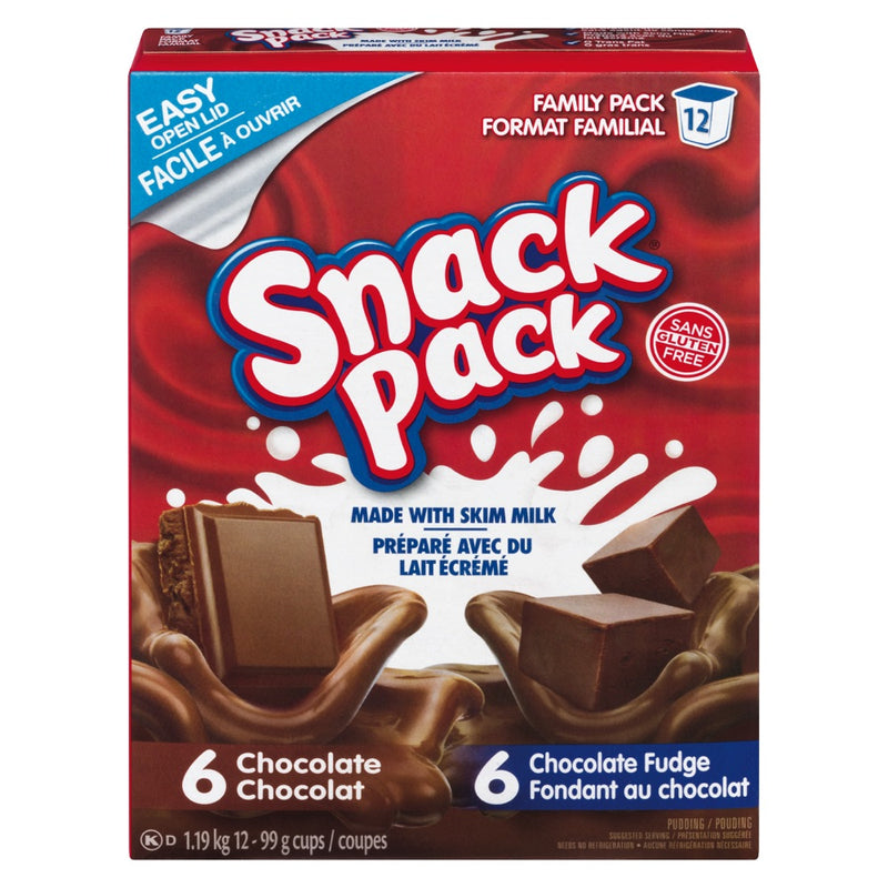 HUNTS PUDDINGS CHOC LOVERS [12 PK]