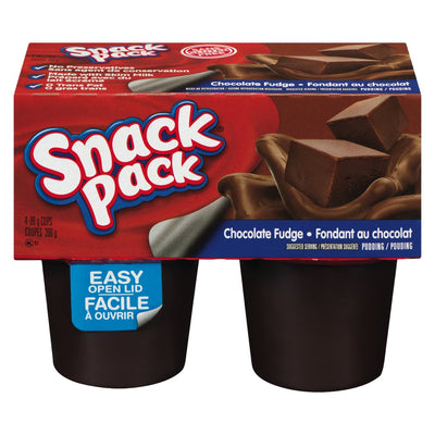 HUNTS PUDDING CHOC FUDGE [4 PK]