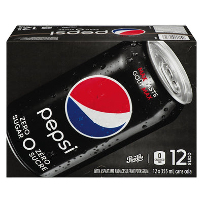 PEPSI ZERO12PK [12 PK] - 2 for $16.00