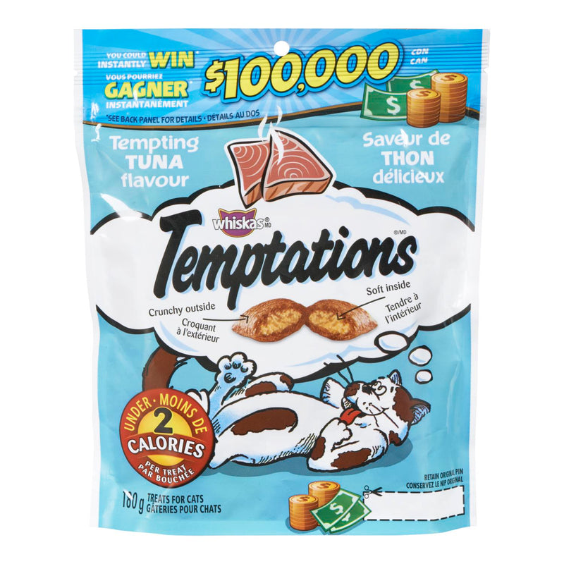WHISKAS TEMPTATIONS TUNA [180 gm]