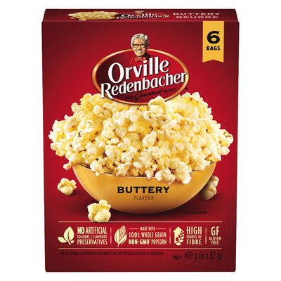 ORV RED POPCORN BUTTER 6s [6 PK]