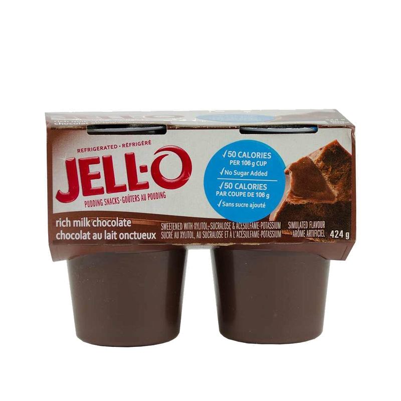JELLO NSA CHOC PUDDING [4 PK]