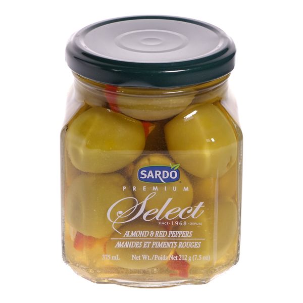 SARDO ALMOND & PEPP OLIVES [375 ml]
