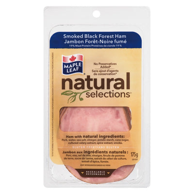 ML NAT SEL BLK FOREST HAM [175 GM]