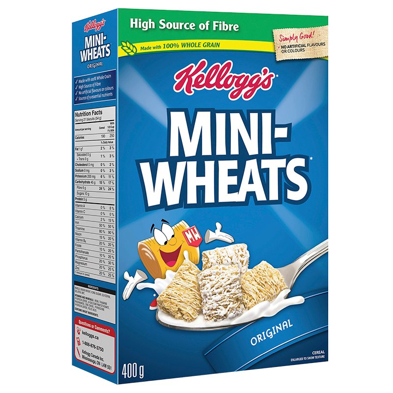 KELLOGGS MINI WHEAT ORIG [400 GM]