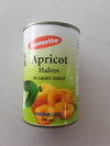 FAVORITE APRICOT HALVES LITE [398 ml] - 4 for $5.00