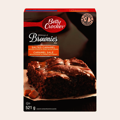 BC SALTED CARAMEL BROWNIE MIX [521 GR]