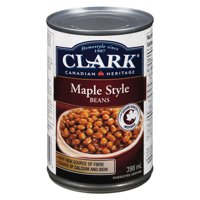 CLARK BEAN HAM MAPLE SYRUP [398 ml]