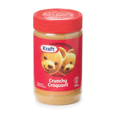 KRAFT CRUNCHY PEANUT BUTTER [500 GM]
