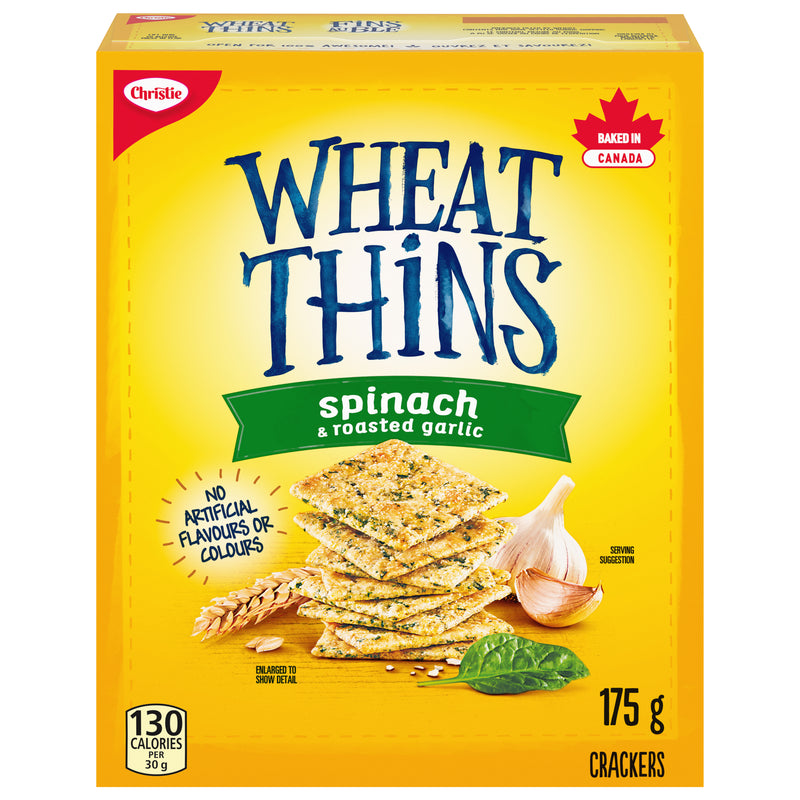 CHR WHT THINS SPINACH GARL [175 GM]