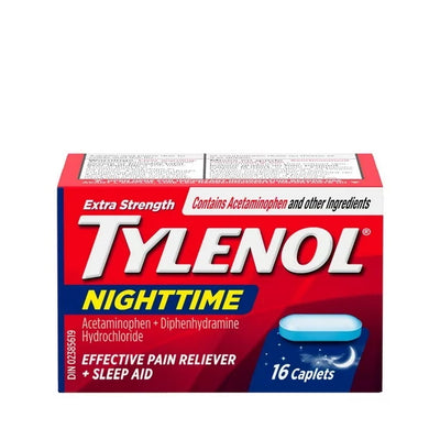 TYLENOL EX STR NIGHTIME [16 PK]