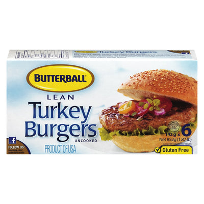 B/BALL LEAN TURKEY BURGER [142 gm]