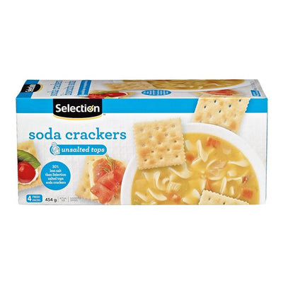 SELECTION UNSALT SODA CRACKER [454 GR]